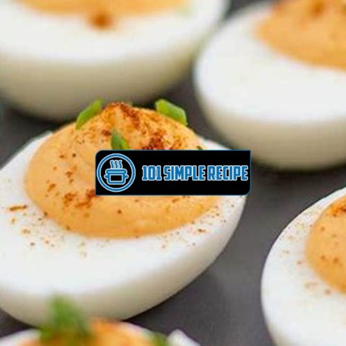 The Delicious Keto Deviled Eggs Recipe for a Healthy Meal | 101 Simple Recipe