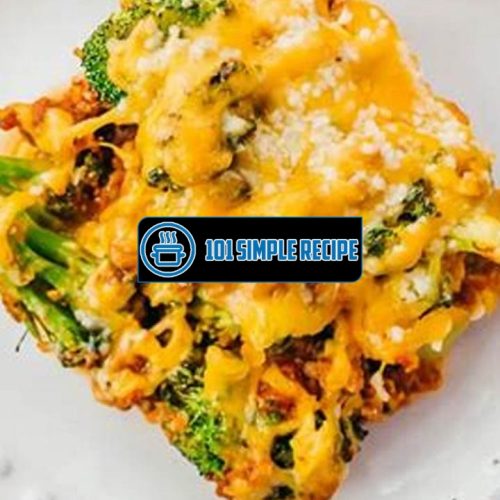 Delicious Keto Beef Broccoli Casserole Recipe | 101 Simple Recipe