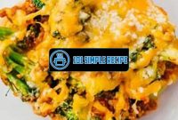 A Delicious Keto Ground Beef Casserole with Broccoli | 101 Simple Recipe