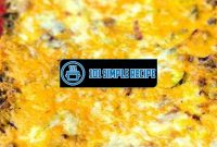 A Delicious Keto Hamburger Casserole Recipe | 101 Simple Recipe