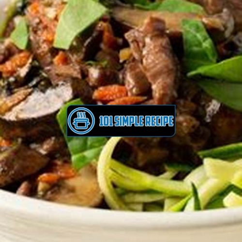 Delicious Korean Beef Zoodles for a Flavorful Meal | 101 Simple Recipe