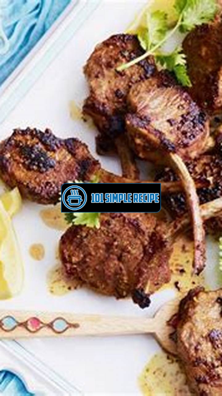 Delicious Lamb Cutlets: A Savory Recipe for Dinner | 101 Simple Recipe