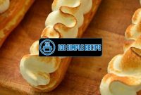The Most Delightful Lemon Eclair Recipe to Satisfy Your Sweet Tooth | 101 Simple Recipe