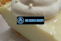 Lemon Icebox Pie Recipe With Condensed Milk | 101 Simple Recipe