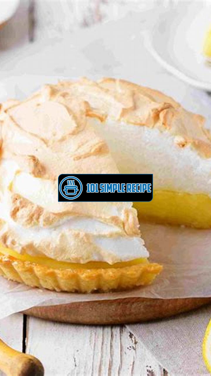 Create the Perfect Lemon Meringue Pie with This Recipe | 101 Simple Recipe