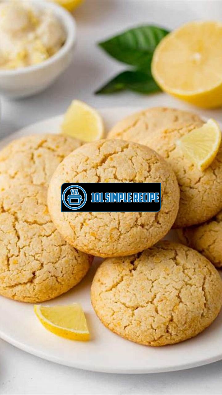 Irresistible Lemon Paleo Cookies to Satisfy Your Sweet Tooth | 101 Simple Recipe