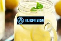 Create Refreshing Lemonade with Fresh Lemons | 101 Simple Recipe