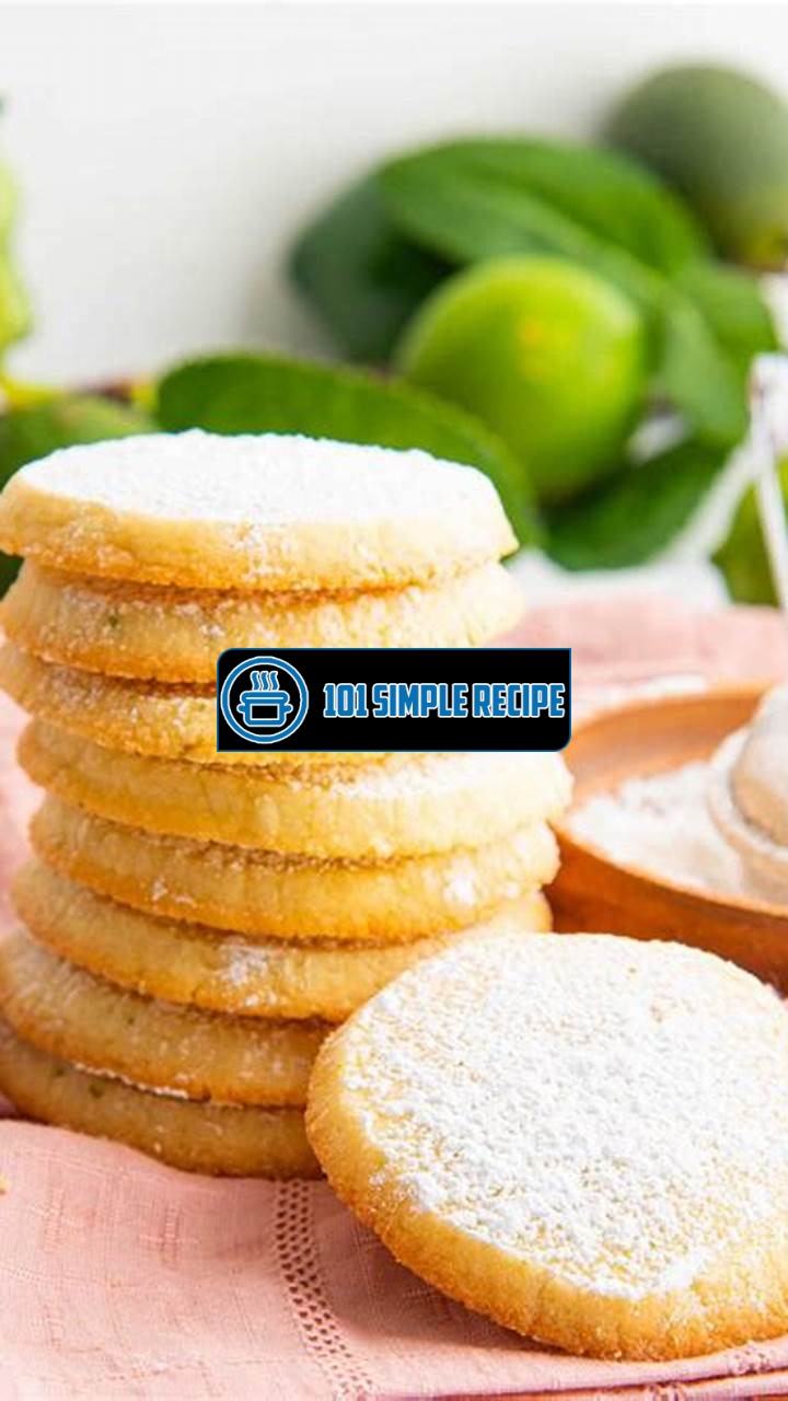 Delicious Lime Icebox Cookies Recipe for Refreshing Treats | 101 Simple Recipe