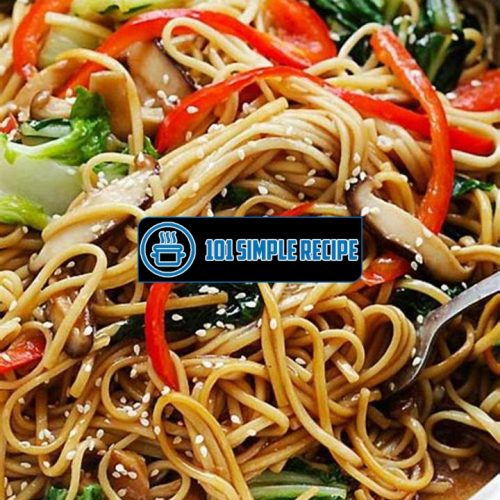 Are Lo Mein Noodles Healthy? An Honest Analysis | 101 Simple Recipe