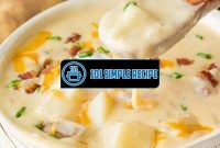 Loaded Baked Potato Soup Recipe With Chicken Broth | 101 Simple Recipe