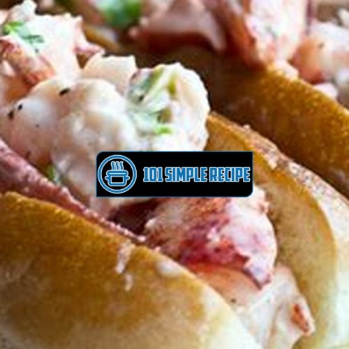 Indulge in the Flavorful Delight of a Lobster Sandwich | 101 Simple Recipe