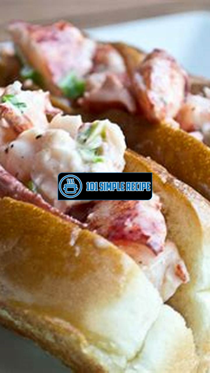 Indulge in the Flavorful Delight of a Lobster Sandwich | 101 Simple Recipe