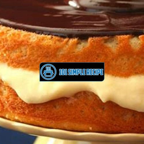 Indulge in a Delicious Low Carb Boston Cream Pie | 101 Simple Recipe