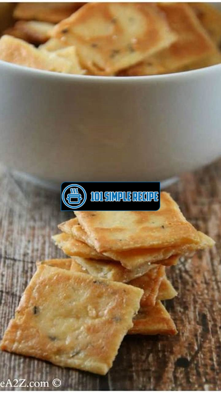 Irresistibly Crunchy Low Carb Cheese Crackers | 101 Simple Recipe