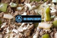 An Irresistible Low Carb Philly Cheesesteak Bowl | 101 Simple Recipe