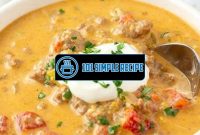 Delicious Low Carb Taco Soup Recipe on Stove Top | 101 Simple Recipe