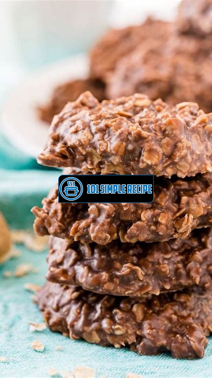 Low Sugar No Bake Chocolate Oatmeal Cookies | 101 Simple Recipe