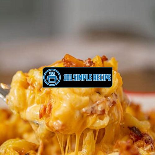 Delicious Macaroni Cheese Recipe with Bacon | 101 Simple Recipe