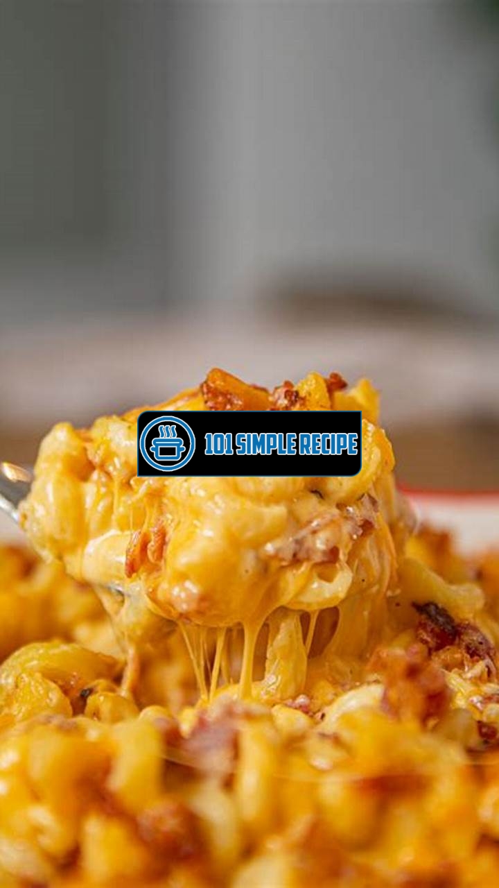 Delicious Macaroni Cheese Recipe with Bacon | 101 Simple Recipe
