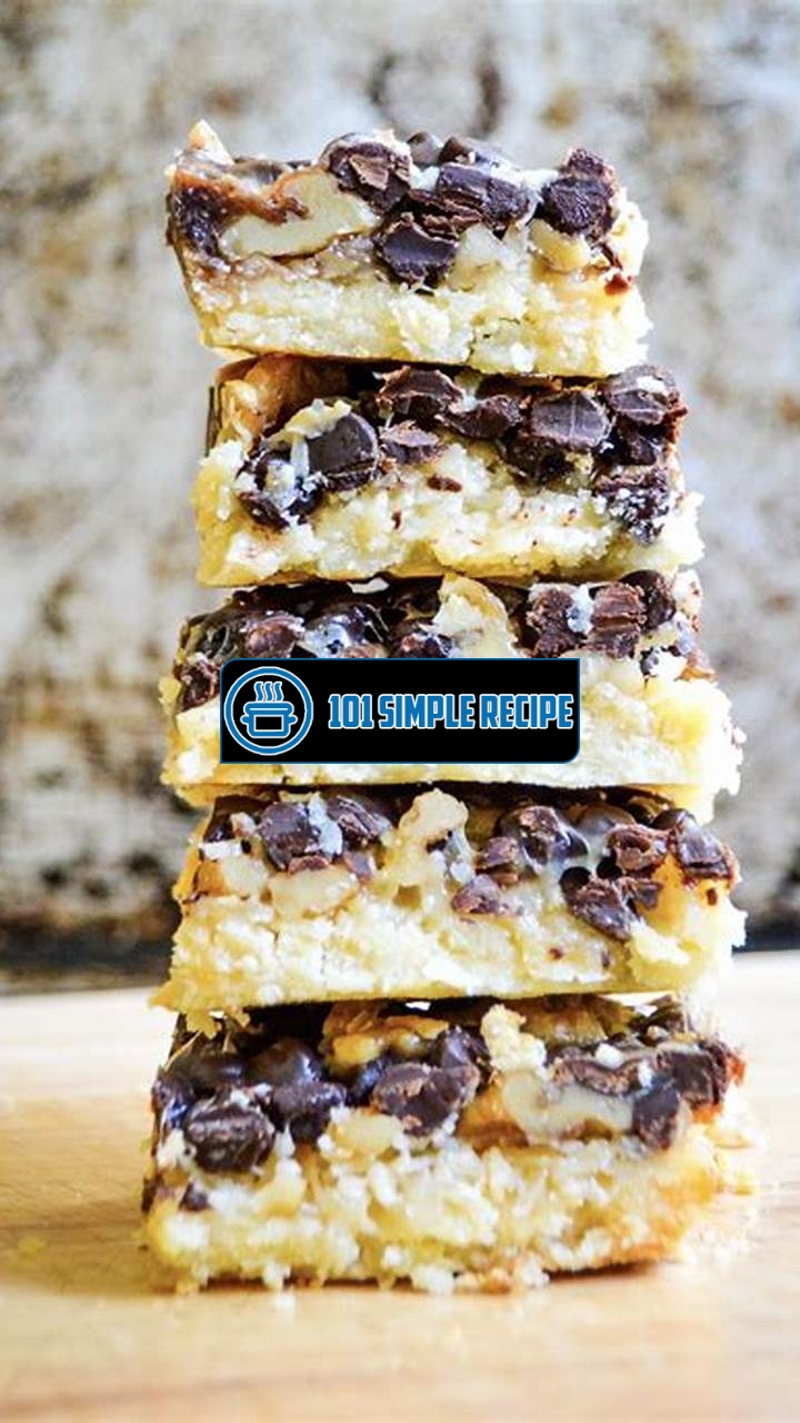 Indulge Your Sweet Tooth with a Mouthwatering Magic Bars Recipe | 101 Simple Recipe