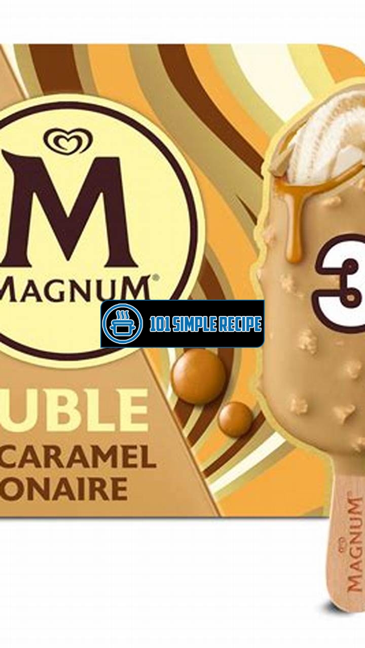 Indulge in the Luxurious Magnum Gold Billionaire Ice Cream | 101 Simple Recipe