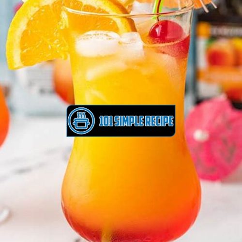Delicious Malibu Sunset Recipe for a Perfect Summer Drink | 101 Simple Recipe