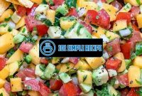 Delicious Mango Avocado Salsa Recipe for Food Network | 101 Simple Recipe