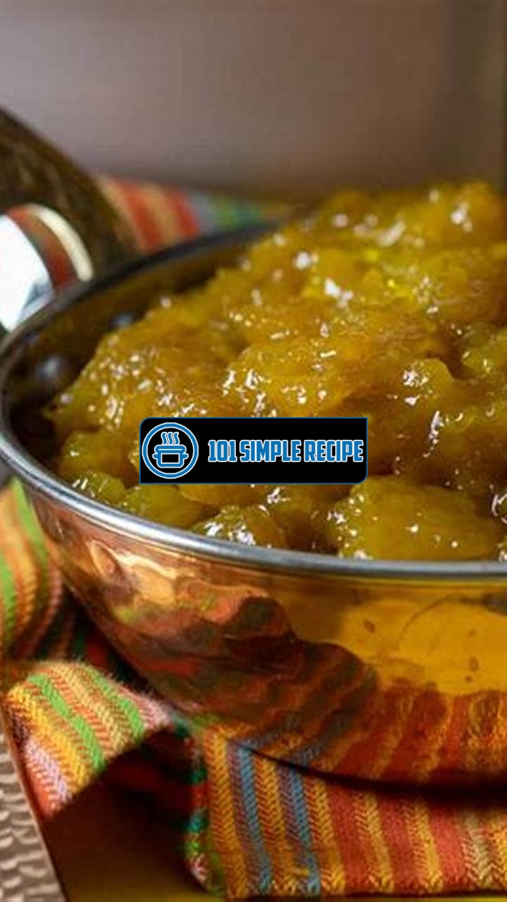 Authentic Indian Mango Chutney Recipe for Flavorful Delights | 101 Simple Recipe