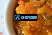 Delicious Mango Chutney Sauce Recipe for Flavorful Meals | 101 Simple Recipe