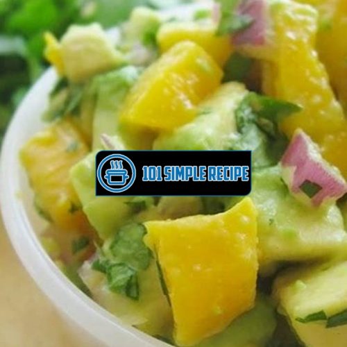 How to Make Mouthwatering Mango Lime Cilantro Salsa | 101 Simple Recipe