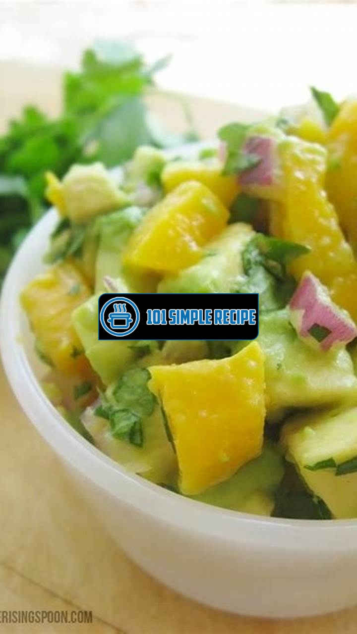 How to Make Mouthwatering Mango Lime Cilantro Salsa | 101 Simple Recipe