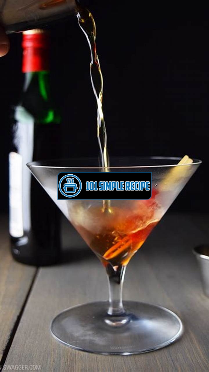 Master the Classic Manhattan Cocktail with Difford's Recipe | 101 Simple Recipe