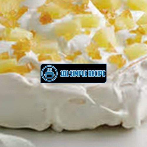 Delight Your Taste Buds with Mary Berry's Pineapple and Ginger Pavlova | 101 Simple Recipe