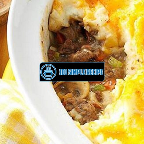 Delicious Mashed Potato with Meat Recipe That Will Leave You Craving for More | 101 Simple Recipe