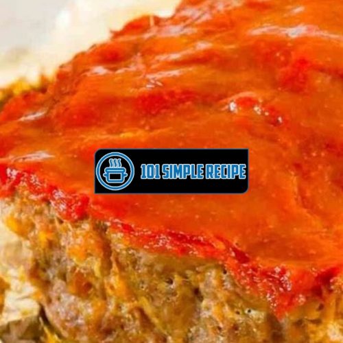 Delicious Meatloaf Made with Stuffing Mix | 101 Simple Recipe