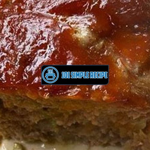 Meatloaf Recipe With Crackers And Bell Peppers | 101 Simple Recipe