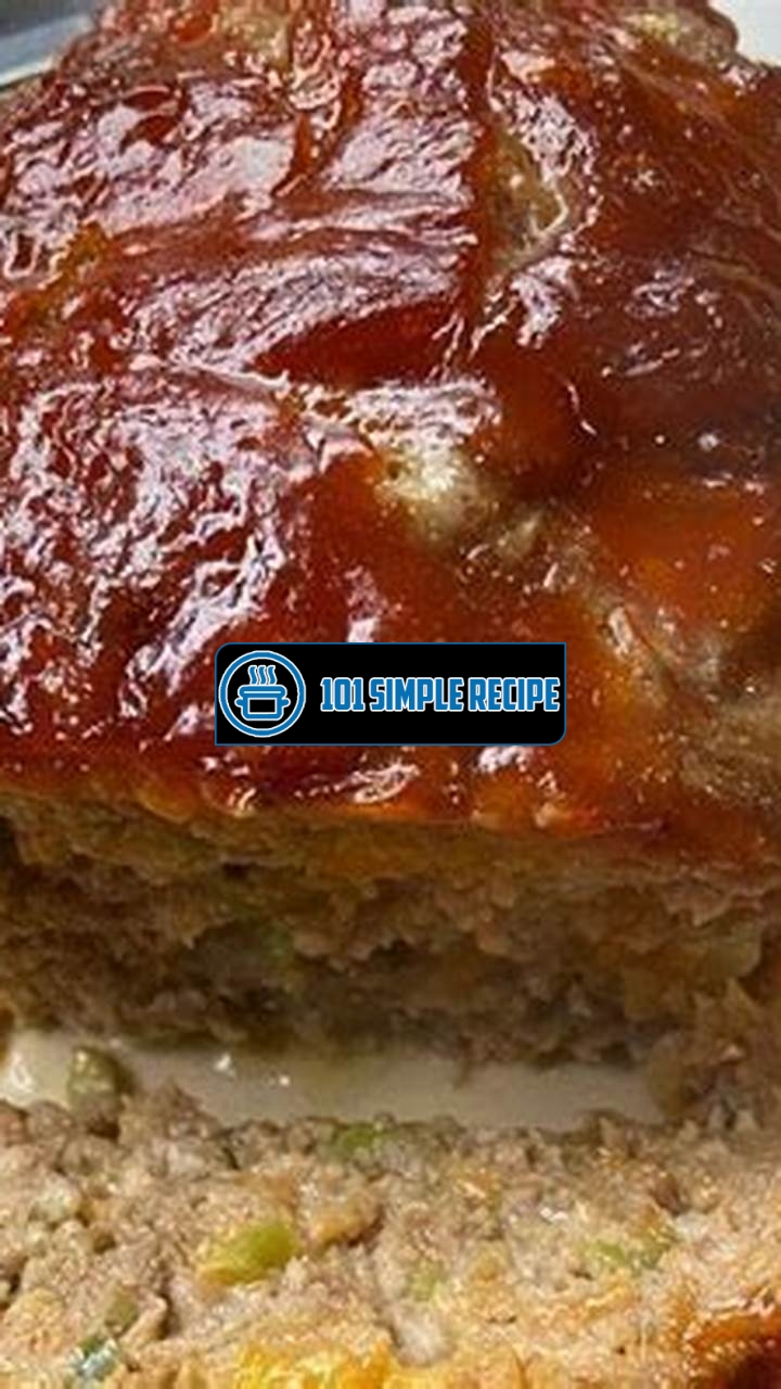 A Delicious Twist on Traditional Meatloaf Recipe: Adding Crackers and Bell Peppers! | 101 Simple Recipe