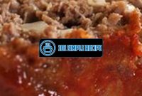 Meatloaf Recipe With Crackers And Brown Sugar | 101 Simple Recipe