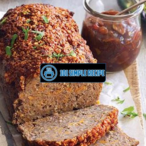 Delicious Meatloaf Recipe with Sausage Meat NZ | 101 Simple Recipe