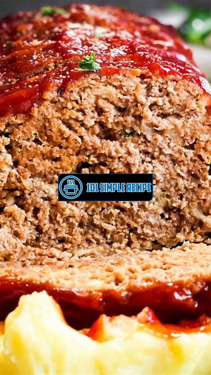 Delicious Meatloaf Recipe with Stove Top Stuffing and Italian Dressing | 101 Simple Recipe