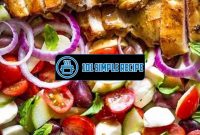 Make a Delicious Mediterranean Chicken Salad with MyFitnessPal | 101 Simple Recipe