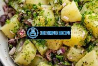 Delicious Mediterranean Potato Salad Recipe | 101 Simple Recipe
