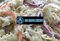 How to Make the Best Memphis Coleslaw Recipe | 101 Simple Recipe