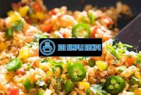 Elevate Your Taste Buds with Mexican Cauliflower Fried Rice | 101 Simple Recipe