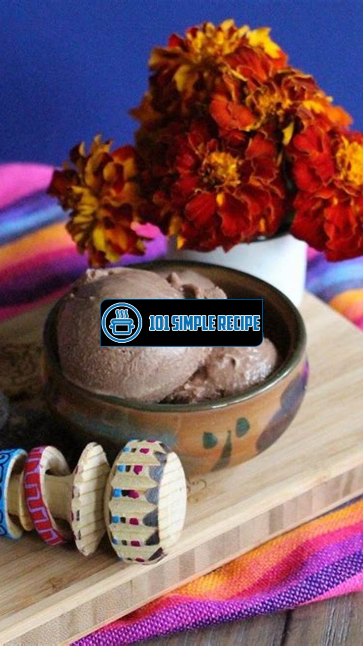 Indulge in the Decadent Delight of Mexican Chocolate Ice Cream Popsicle | 101 Simple Recipe