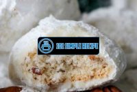 Irresistible Mexican Wedding Cookies Recipe with Pecans | 101 Simple Recipe