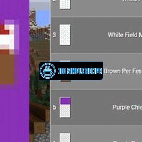 Create the Perfect Minecraft Cake Banner with This Easy Recipe | 101 Simple Recipe