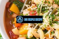 Delicious and Quick Minestrone Soup Recipe | 101 Simple Recipe