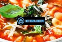Delicious Minestrone Soup Recipe in the UK | 101 Simple Recipe