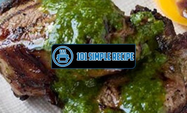 Delicious Mint Jelly Recipe for Flavorful Lamb Chops | 101 Simple Recipe